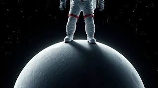 Astronaut Walking on the Moon AI Art Animation Video  Astronaut Moon Walk Shorts astronauts moon [upl. by Prima68]