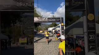 Finishing Sfakia Sky Marathon 44 km  3100m elevation trailrunning mountainrunning [upl. by Spieler412]