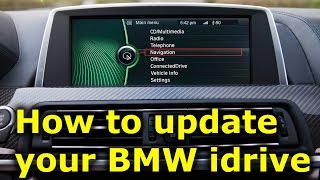 How to update BMW idrive software [upl. by Aranaj]