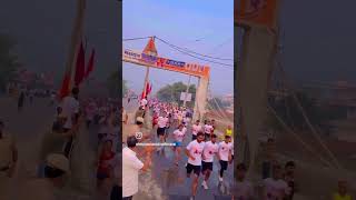 Half marathon race stadium up marathon upsc quotes hindi [upl. by Stempson]