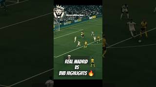 Real Madrid VS BVB DORTMUND  HIGHLIGHTS [upl. by Catriona]