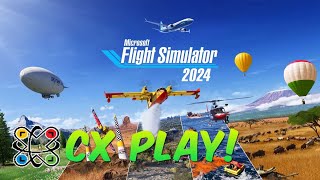 CX Play  Flight Simulator 2024 [upl. by Nywnorb]