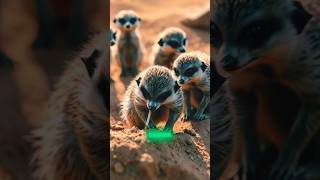 Meerkats’ Secret to Survival Teamwork shorts youtubeshorts trending [upl. by Anaerb]