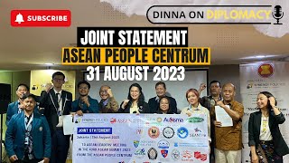 JOINT STATEMENT TO ASEAN LEADERS’ MEETING IN THE 43RD ASEAN SUMMIT 2023 by ASEAN PEOPLE CENTRUM [upl. by Ajroj300]