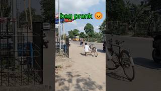 bag prank 😡 funny tinsukiacity comedyvideos come tinsukia viralcomedy viralvideo viralvideo [upl. by Ynatsed111]