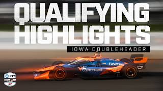 Qualifying Highlights  2024 HyVee INDYCAR Race Weekend at Iowa  INDYCAR [upl. by Rosio]