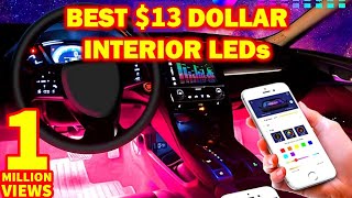 How to Install MultiColored LED Strips For Your Interior EASY INSTALL [upl. by Merow]