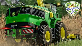 LS22  JOHN DEERE 9800 im EINSATZ MAIS Häckseln für die BIOGASANLAGE 432  Farming Simulator 22 [upl. by Nesaj186]