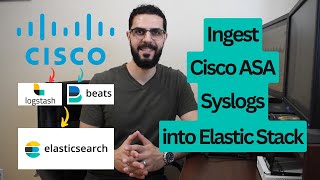 Ingest Cisco ASA Firewall Syslogs into the Elastic Stack [upl. by Hoopen305]