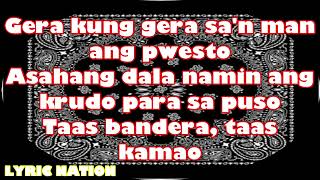 XXVbente singko  GREYHOUNDZ ft GLOC 9Lyrics [upl. by Marva]