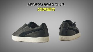 nanamica x Puma Clyde GTX Colorways [upl. by Shevlo]