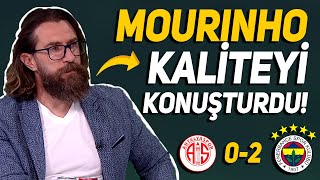 Erman Özgürden Antalyaspor Fenerbahçe Yorumu Mourinho Kaliteli Ayaklarıyla Kazandı [upl. by Angelina32]