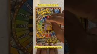 Short Scratch 4  Trying my luck at a 5 Florida The Cash Wheel scratch off game  LETS ROLL [upl. by Sivad58]