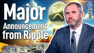 Ripple XRP News  BREAKING NEWS MAJOR ANNOUNCEMENT FROM RIPPLE GLOBAL XRP COVERAGE 5 XRP COMING [upl. by Robins255]