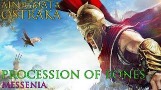 Assassins Creed Odyssey  Ainigmata Ostraka  Procession of Bones Messenia [upl. by Malo]