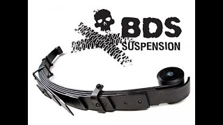 BDS GlideRide Leaf Spring Suspension 2007 GMC 1500 [upl. by Arline905]