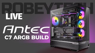 1800 StepByStep Antec C7 ARGB Gaming PC Build Guide 7800x3D  4070 Super [upl. by Vivia]