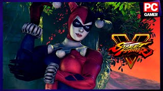 Street Fighter V PC mods  Harley Quinn Batman by TiggieWhite [upl. by Sussman]