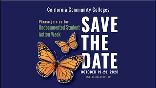 2020 Undocumented Student Action Week Save the Date October 19  23 [upl. by Ragas]