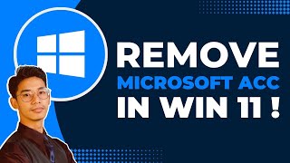 How to Remove Microsoft Account from Windows 11 [upl. by Arannahs]