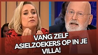 Timmermans AANGEPAKT op TV Vang zelf ASIELZOEKERS op in je VILLA [upl. by Tillman300]