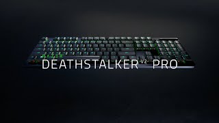 Razer Deathstalker V2 Pro  LowProfile Ergonomics HighPerformance Wireless [upl. by Muire]