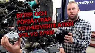 Byte och förbättring av vevhusventilation på Volvo 7900 [upl. by Allemaj870]