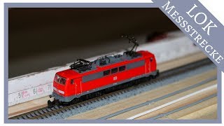 Die Lok Messstrecke unter der Modelleisenbahn Anlage für das einmessen von Zügen [upl. by Marcello678]