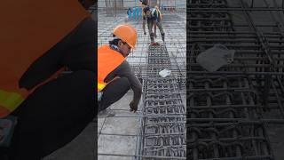 Shear head rebar shorts construction building civilengineering [upl. by Irihs]