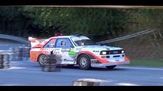 Audi QUATTRO S1 Josef Beres  Rally KOSICE 2013 [upl. by Ynatirb]