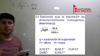 EJERCICIOS RESUELTOS DE ANÁLISIS DIMENSIONAL Ciclo SEMESTRAL 20201 [upl. by Nylrats]