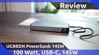 UGREEN 100W Power Bank 145W Max 25000mAh Review 2023 [upl. by Inga]