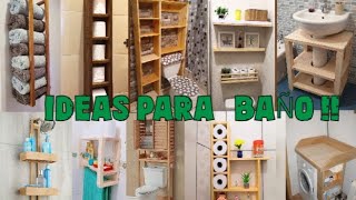 Ideas 40 de Madera para el Baño que están extremadamente BienWoodworking¡ ⏺️ [upl. by Kolk]