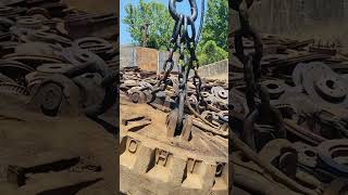 How a Scrap Yard Electromagnet Works [upl. by Dayle]