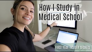 How I Study in Medical School [upl. by Eesak]