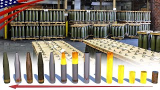 Inside the Factory How Steel Bars Become 155mm Artillery Shells [upl. by Jammie755]