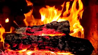 FLOWING IN TRANQUILITY 🔥 FIREPLACE SOUNDS TO REDUCE STRESS BEFORE SLEEP 🛌 [upl. by Eiclehc]