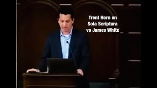 Trent Horn on Sola Scriptura vs James White [upl. by Ylagam853]