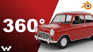 Austin Mini Cooper S 1968 3d model [upl. by Sabir]