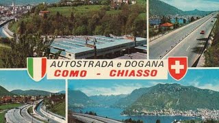 Como  Chiasso 🇮🇹 🇨🇭 Italy  Switzerland  highway border [upl. by Ecnerewal]