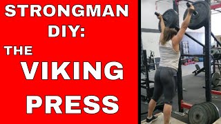 Strongman DIY How to Simulate a Viking Press [upl. by Enecnarf]