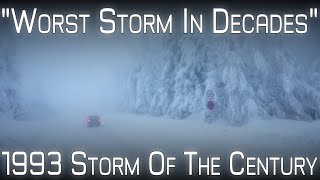 The 1993 Storm Of The Century  The Original Superstorm  A Retrospective And Analysis [upl. by Blanchette]