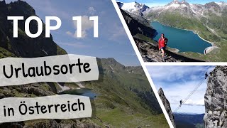 URLAUB in ÖSTERREICH  TOP 11 Reiseziele Sehenswürdigkeiten amp Ausflugsziele [upl. by Eelidnarb]