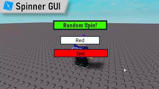 Spinner GUI Tutorial Extensible Events and Code Roblox Scripting Tutorial READ DESCRIPTION [upl. by Thelma763]