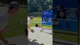 The Most Controversial Pickleball Shot [upl. by Eeleak]