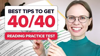 IELTS Reading Practice Test with Answer Explanations  BEST Tips and Strategies to Get 4040 [upl. by Ydeh104]