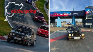 Vozimo NURBURGRING i 24H LE MANS SA Golfom 2  izleteli sa staze [upl. by Suoicerpal]