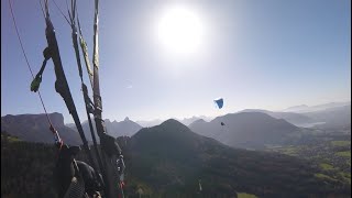 Vol parapente Anglettaz  Villaz [upl. by Treb]