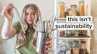 25 things that are NOT zero waste but are sustainable 🌎🌱☀️ [upl. by Yenitsed]