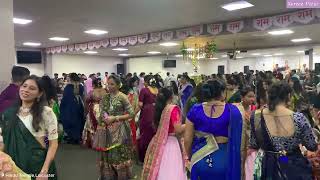 Navratri Garba Raas amp Dakla  Hindu Temple  Leicester  2024  Street View [upl. by Jasun]